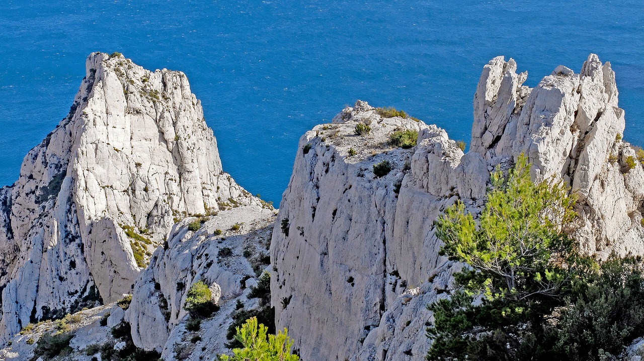 Kalanque, Marseille, Jūra, Viduržemio Jūros, Kranto, Rokas, France, Kraštovaizdis, Nemokamos Nuotraukos,  Nemokama Licenzija