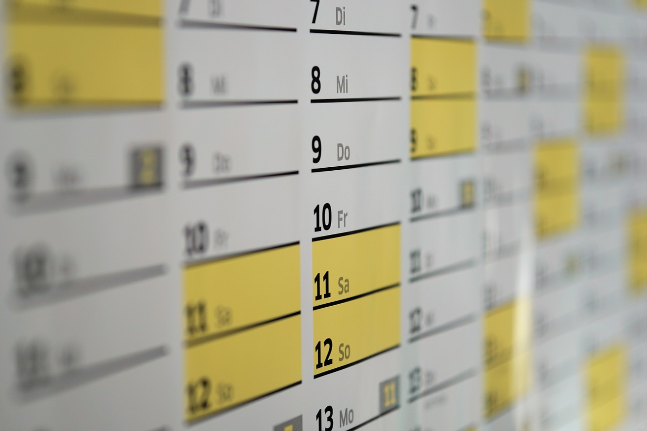 Kalendorius, Sieninis Kalendorius, Dienos, Data, Metai, Laikas, Tvarkaraštis, Biuras, Planavimas, Nemokamos Nuotraukos