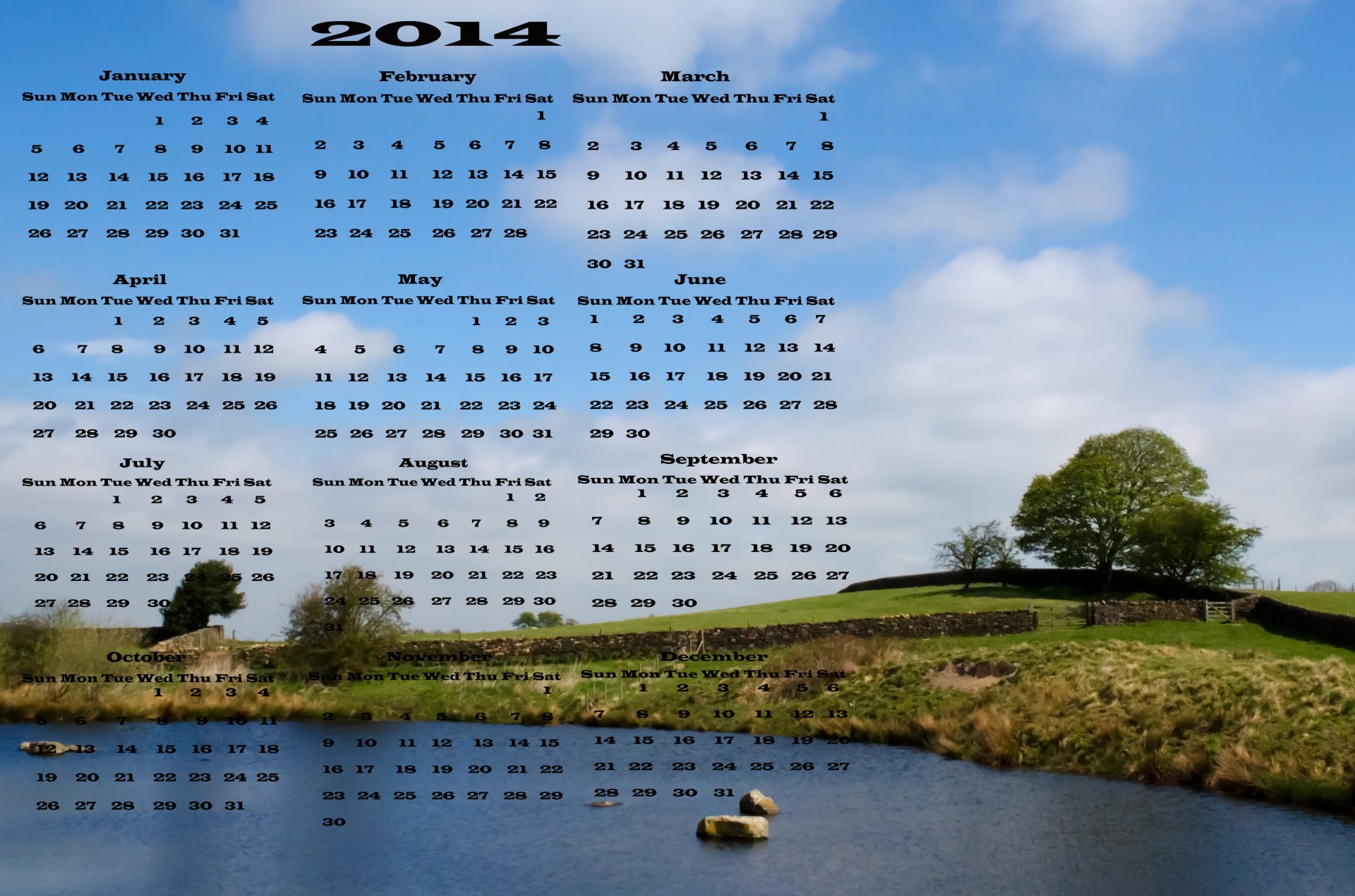 2014,  Kalendorius,  Vektorius,  Naujas,  Pagrindinis,  Data,  Stalas,  Liepa,  Pavasaris,  Ruduo
