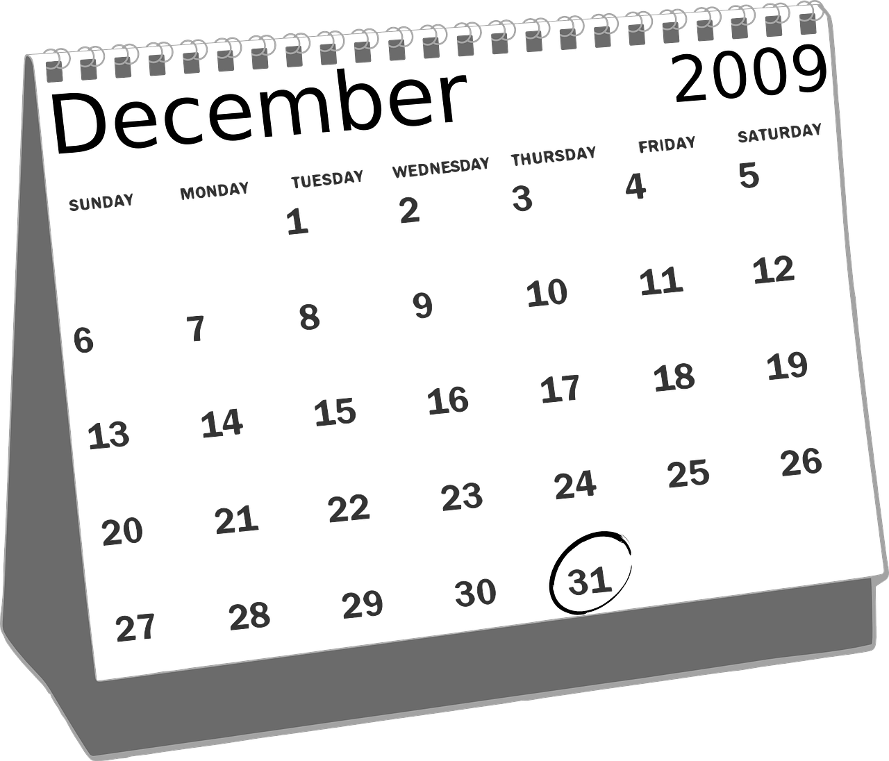 Kalendoriai, Datas, 2009, Metai, Gruodžio Mėn ., Mėnesių, 31, Gruodžio 31 D ., Laikas, Organizatorius
