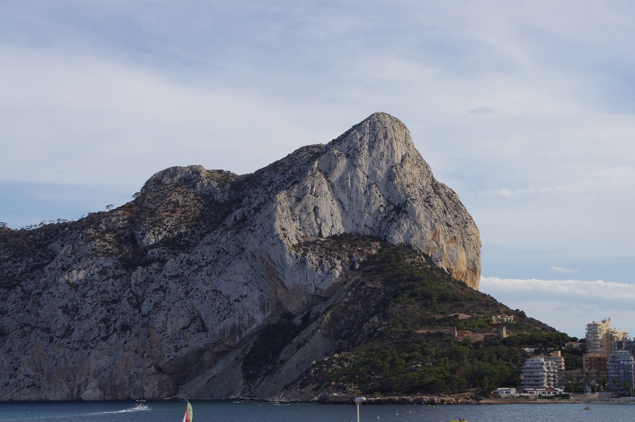 Kalpe Rock, Skalauti, Alicante, Papludimys, Gamta, Ispanija, Nemokamos Nuotraukos,  Nemokama Licenzija