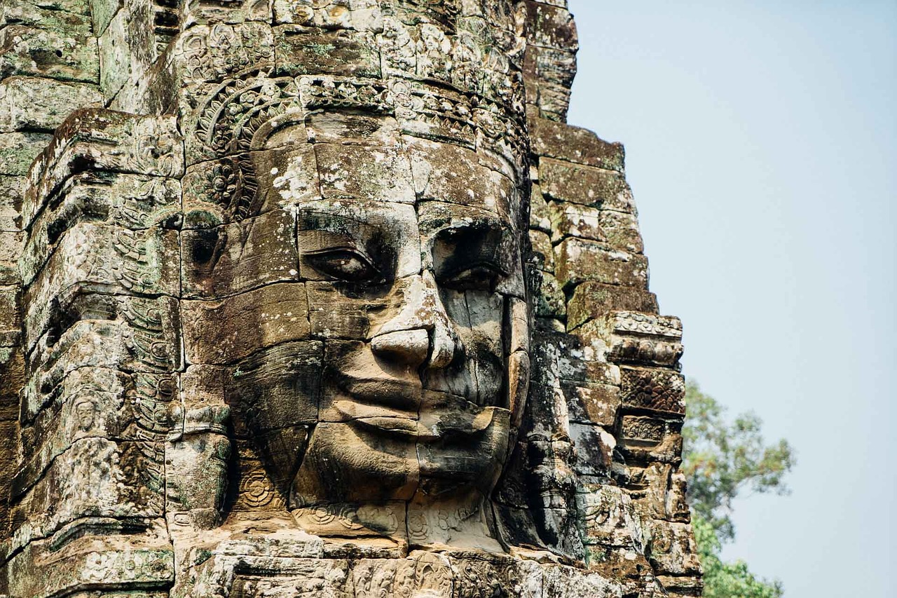 Kambodža, Angkor, Wat, Senovės, Šventykla, Asija, Khmer, Sugadinti, Akmuo, Paminklas