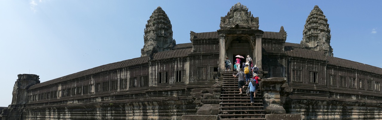 Kambodža, Angkor, Šventyklos Kompleksas, Asija, Angkor Wat, Istoriškai, Šventykla, Turizmas, Unesco, Pasaulinis Paveldas