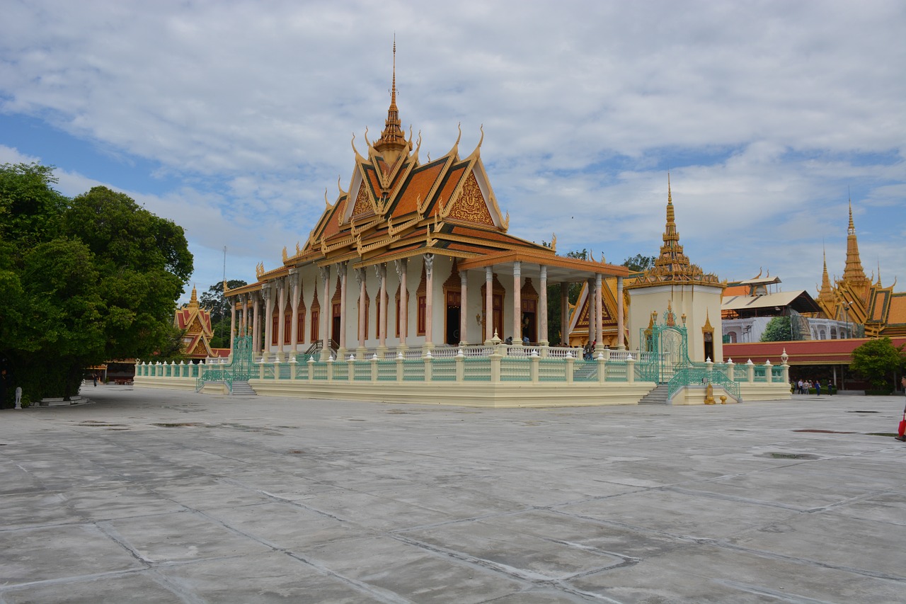 Kambodža, Phnom Penh, Rūmai, Karalius, Nemokamos Nuotraukos,  Nemokama Licenzija