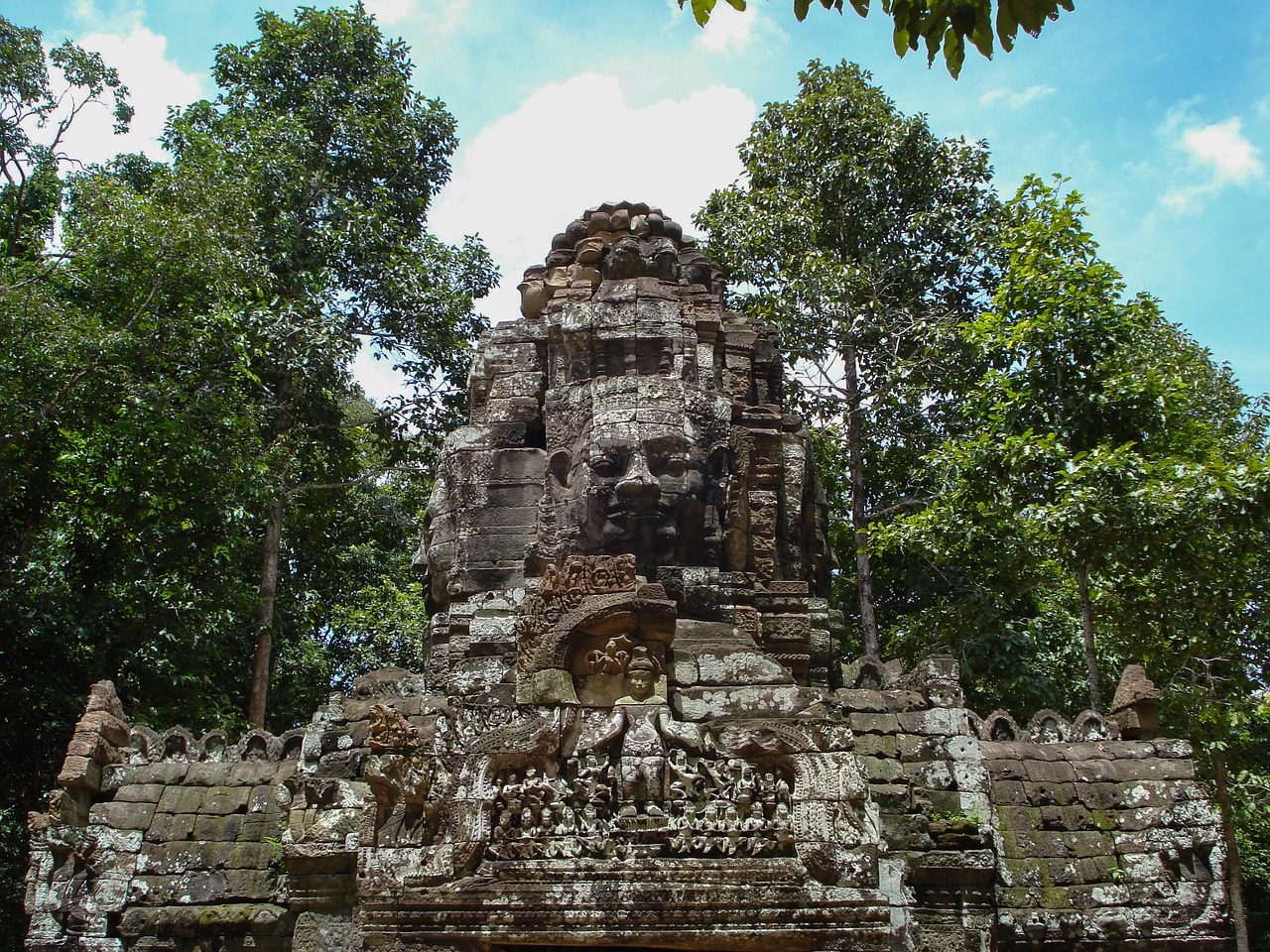 Kambodža, Senovės, Griuvėsiai, Paminklas, Unesco, Šventykla, Istorinis, Budistinis, Kultūra, Nemokamos Nuotraukos