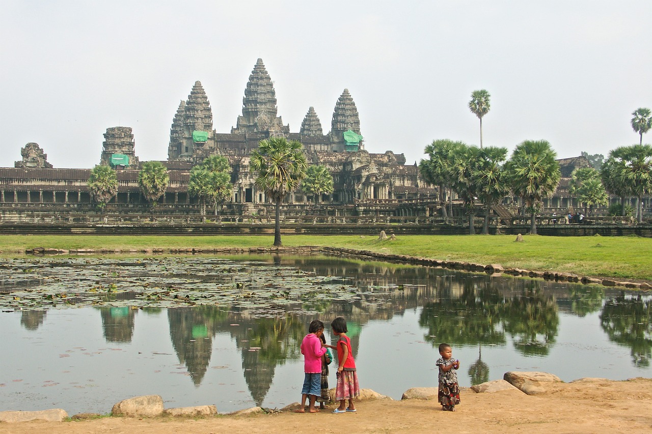 Kambodža, Asija, Šventyklos Kompleksas, Istoriškai, Khmer, Angkor Wat, Sugadinti, Unesco Pasaulio Paveldas, Nemokamos Nuotraukos,  Nemokama Licenzija