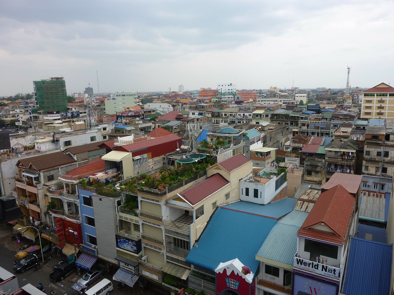 Kambodža, Phnom Penh, Miestas, Asija, Nemokamos Nuotraukos,  Nemokama Licenzija