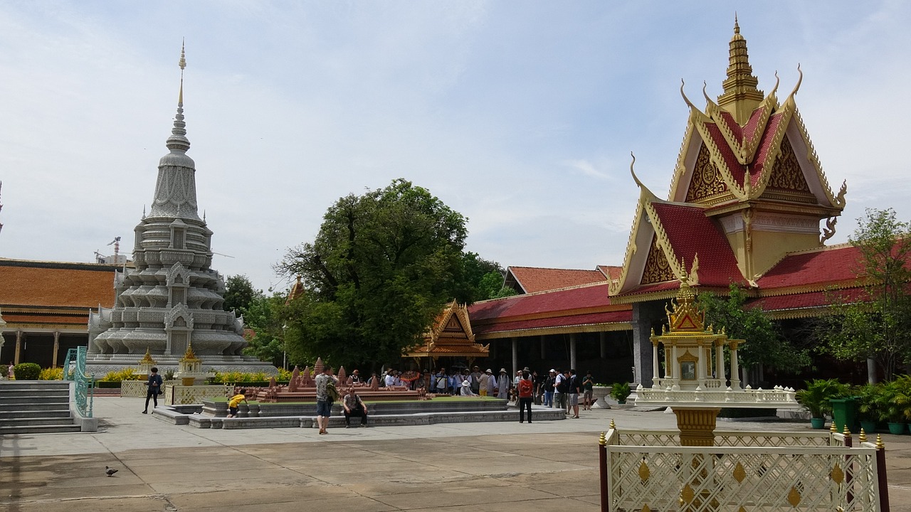 Kambodža, Phnom Penh, Karališkasis Rūmai, Nemokamos Nuotraukos,  Nemokama Licenzija