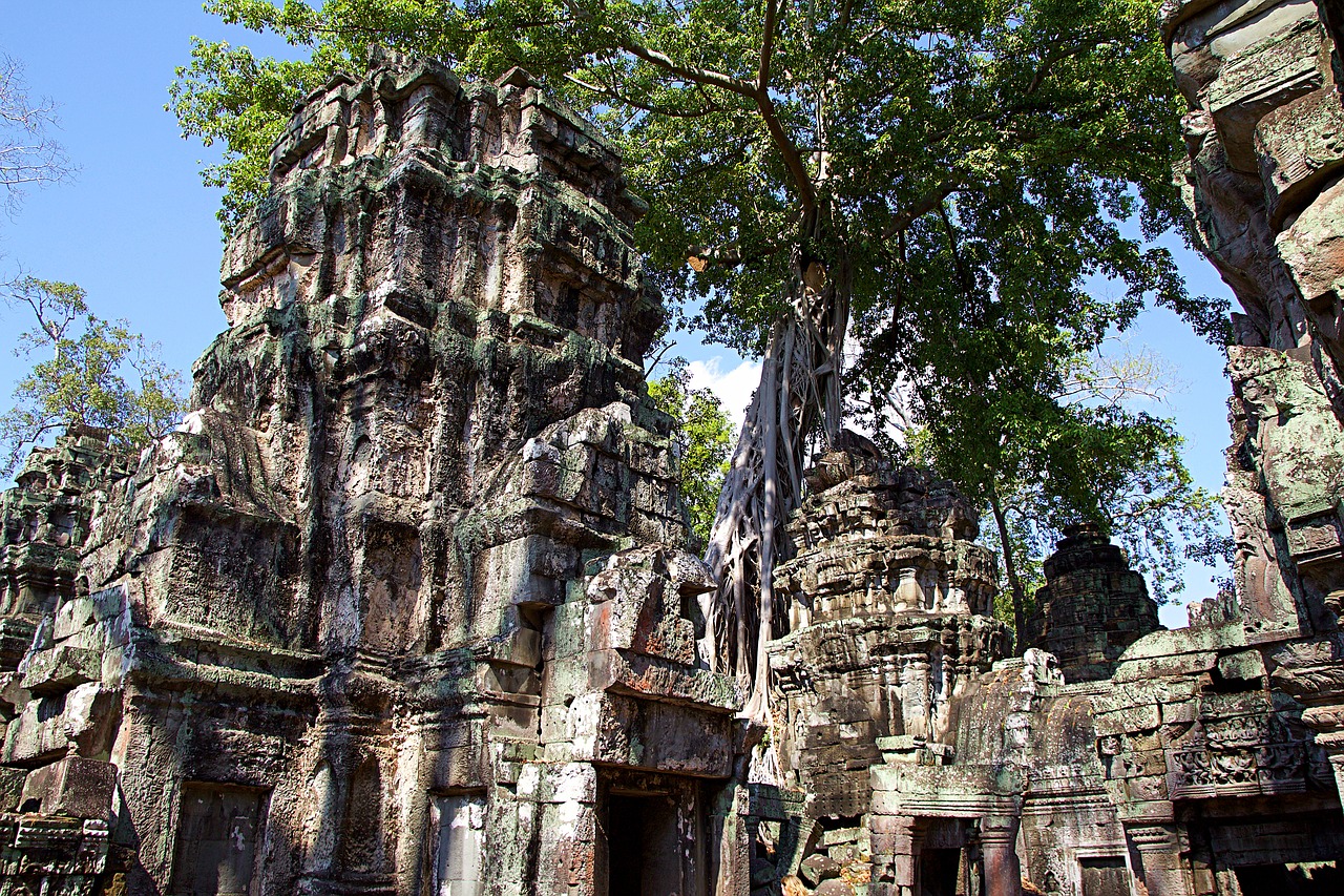 Kambodža, Siem Grižti, Angkor Wat, Šventykla, Asija, Unesco, Pasaulinis Paveldas, Angkor, Šventyklos Kompleksas, Unesco Pasaulio Paveldas