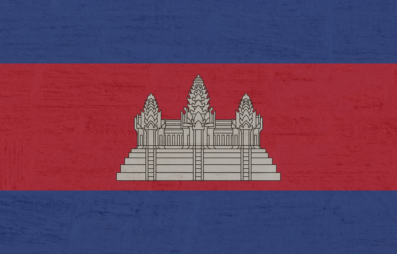 Kambodža, Vėliava, Tarptautinis, Nemokamos Nuotraukos,  Nemokama Licenzija
