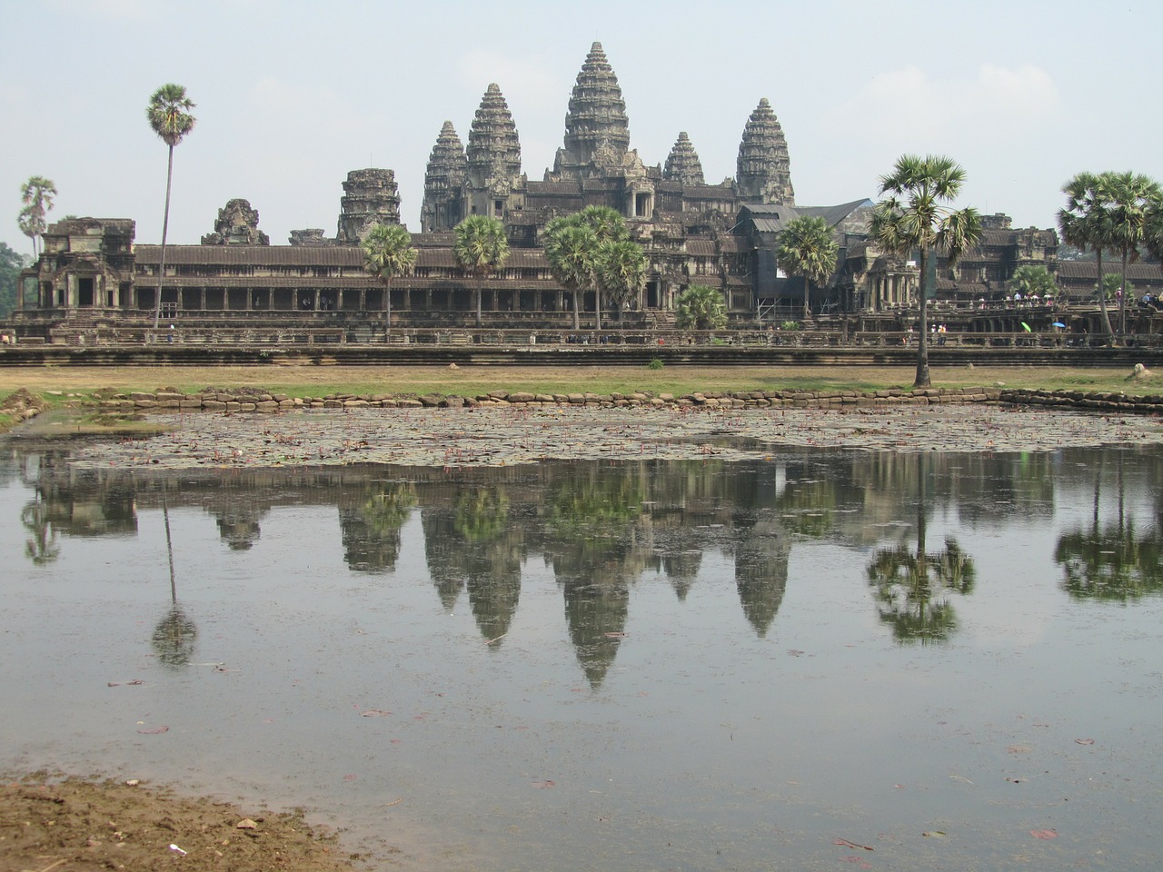 Kambodža, Siem Grižti, Angkor Wat, Šventykla, Orientyras, Kultūra, Griuvėsiai, Senas, Senovės, Istorija