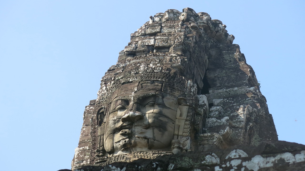 Kambodža, Šventykla, Banyon, Siem Grižti, Angkor, Nemokamos Nuotraukos,  Nemokama Licenzija