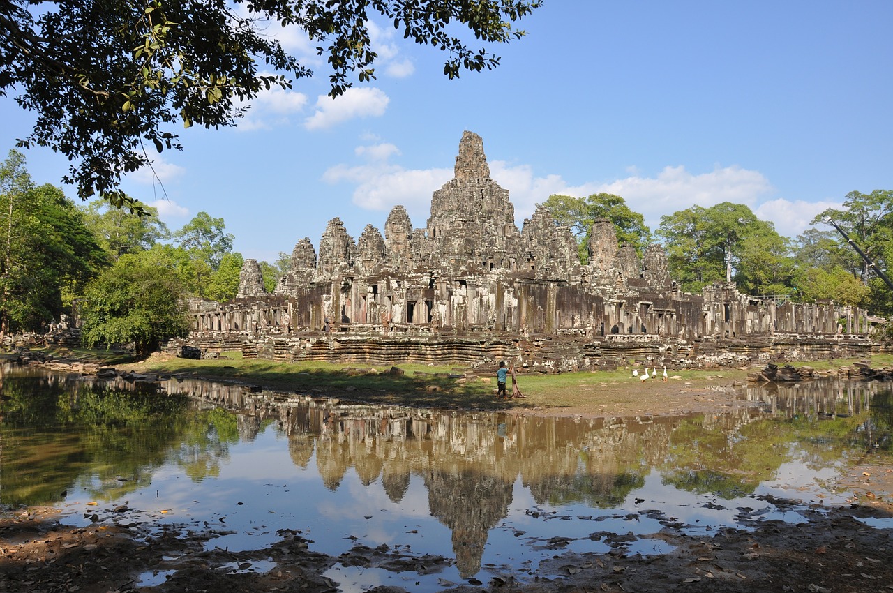 Kambodža, Siem Grižti, Angkor Tomas, Nemokamos Nuotraukos,  Nemokama Licenzija