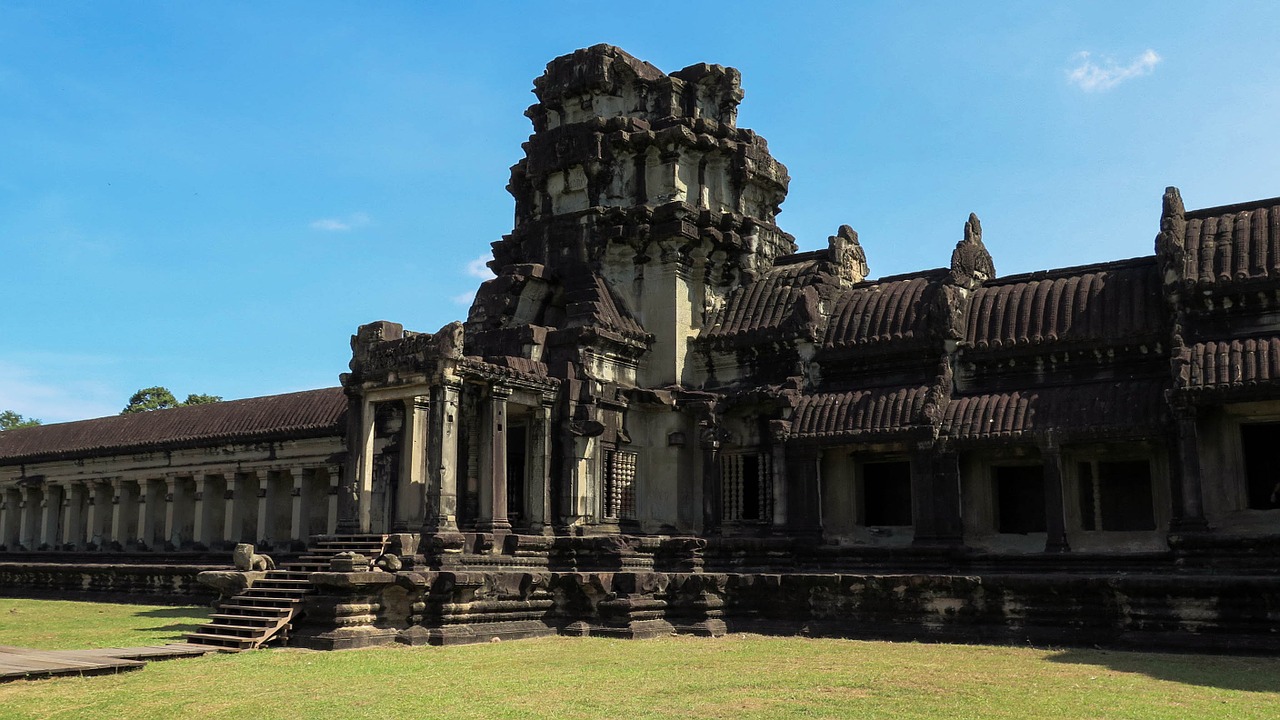 Kambodža, Angkor Wat, Šventykla, Istorija, Asija, Šventyklos Kompleksas, Nemokamos Nuotraukos,  Nemokama Licenzija