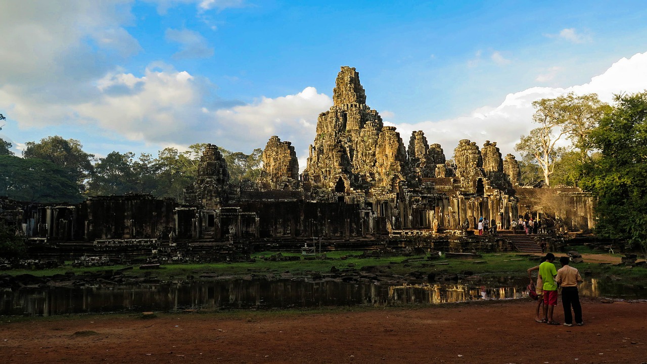Kambodža, Angkor, Šventykla, Bayon, Istorija, Asija, Šventyklos Kompleksas, Nemokamos Nuotraukos,  Nemokama Licenzija