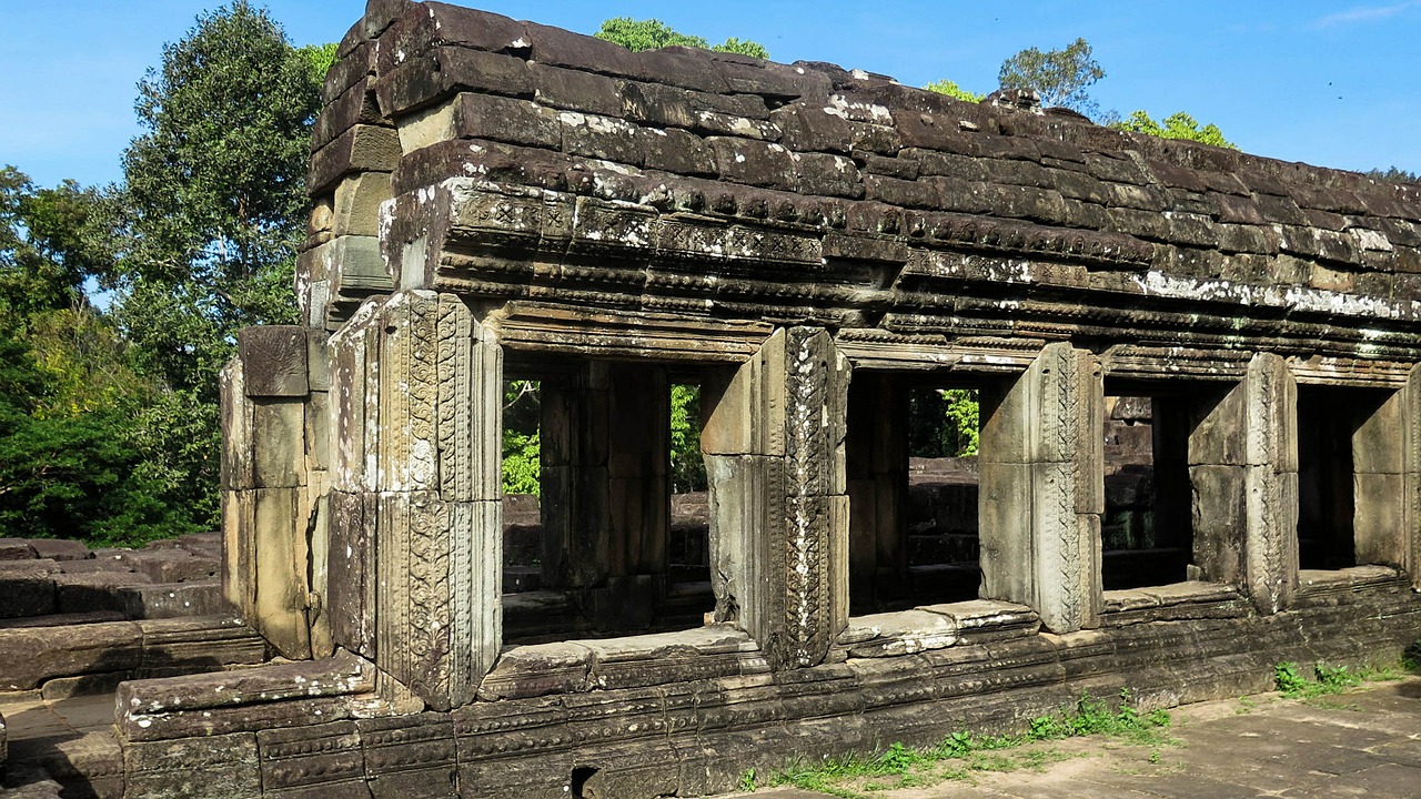 Kambodža, Angkor, Šventykla, Istorija, Asija, Šventyklos Kompleksas, Nemokamos Nuotraukos,  Nemokama Licenzija