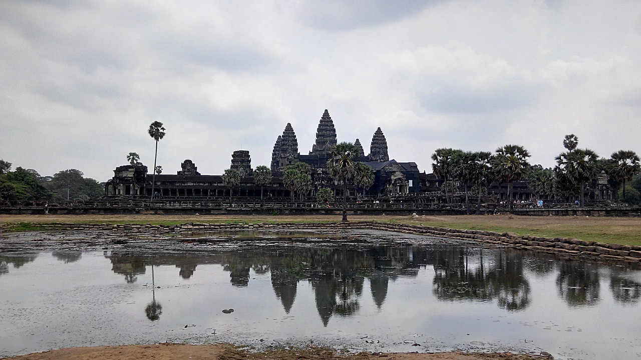 Kambodža, Wu At Angkor Wat, Ba Rong 廟, Didysis Brolis Wu, Nemokamos Nuotraukos,  Nemokama Licenzija