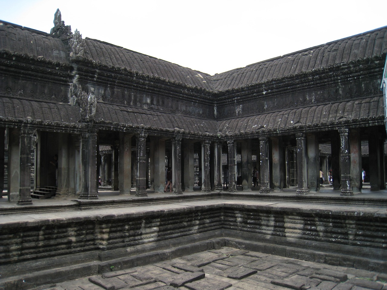 Kambodža, Wu At Angkor Wat, Kopėčių Kampas Į Dangų, Nemokamos Nuotraukos,  Nemokama Licenzija