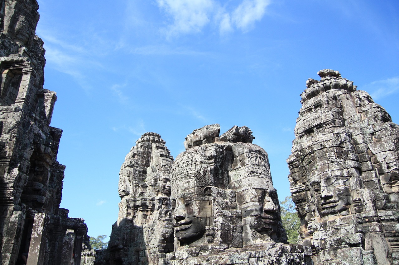 Kambodža, Angkor Wat, Griuvėsiai, Šventykla, Festivalis, Dangus, Kelionė, Tyrinėti, Nemokamos Nuotraukos,  Nemokama Licenzija