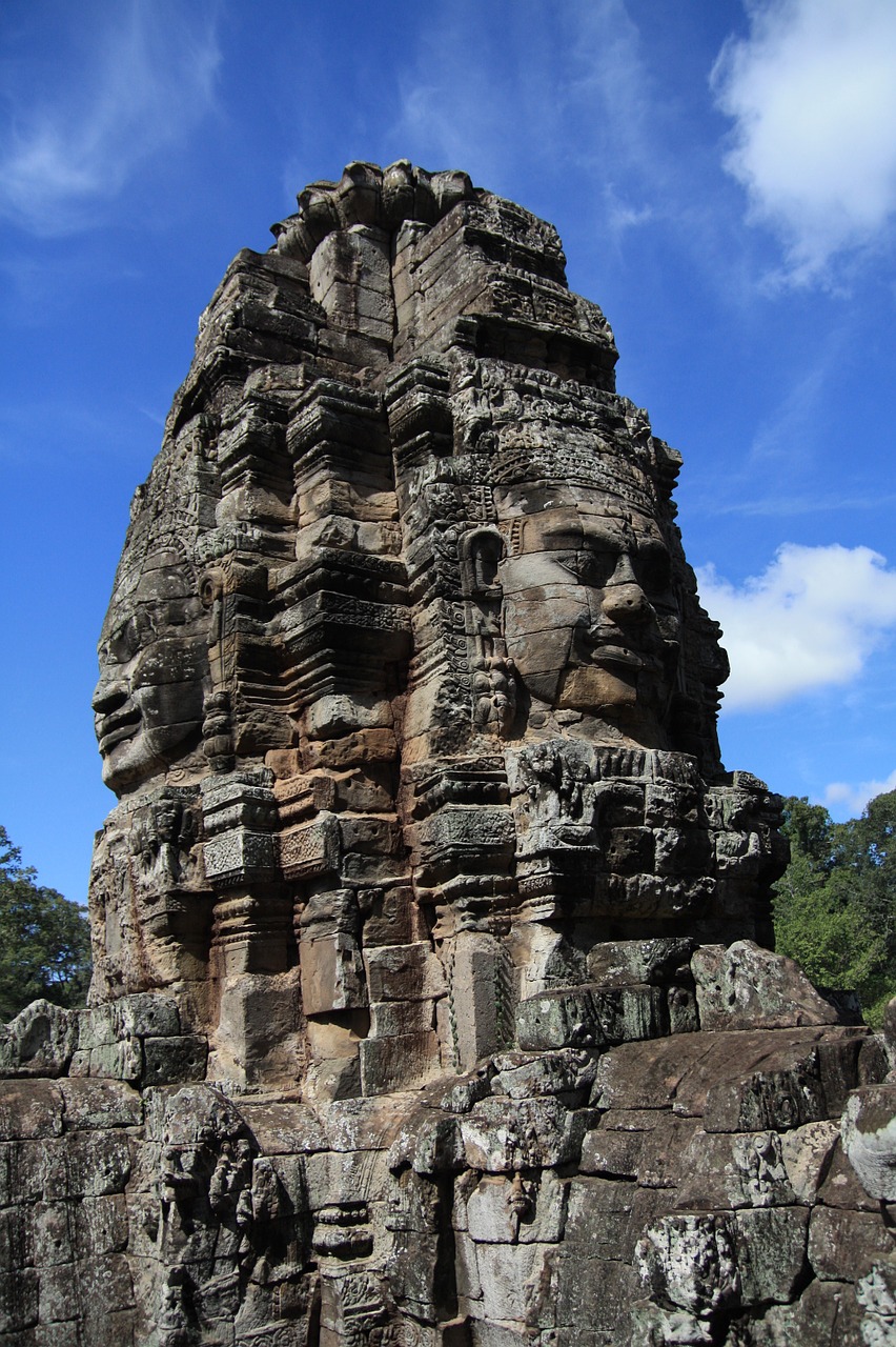 Kambodža, Angkor Wat, Griuvėsiai, Šventykla, Festivalis, Dangus, Miškas, Kelionė, Tyrinėti, Nemokamos Nuotraukos