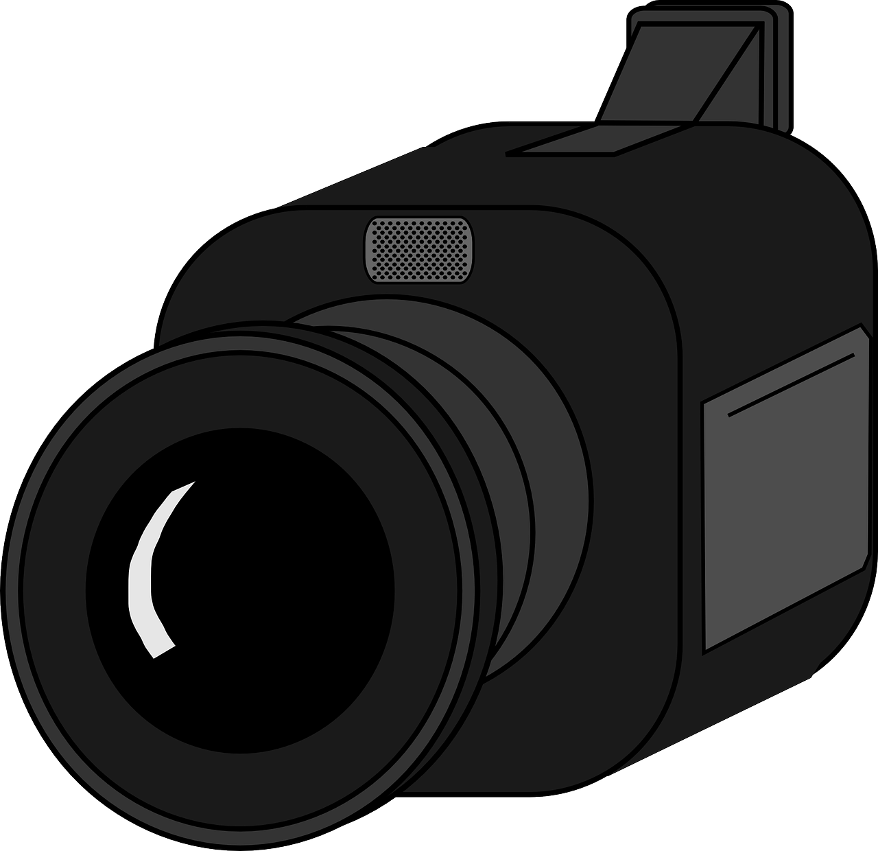 Vaizdo Kamera, Fotoaparatas, Filmas, Video, Grotuvas, Skaitmeninė Kamera, Nemokama Vektorinė Grafika, Nemokamos Nuotraukos,  Nemokama Licenzija