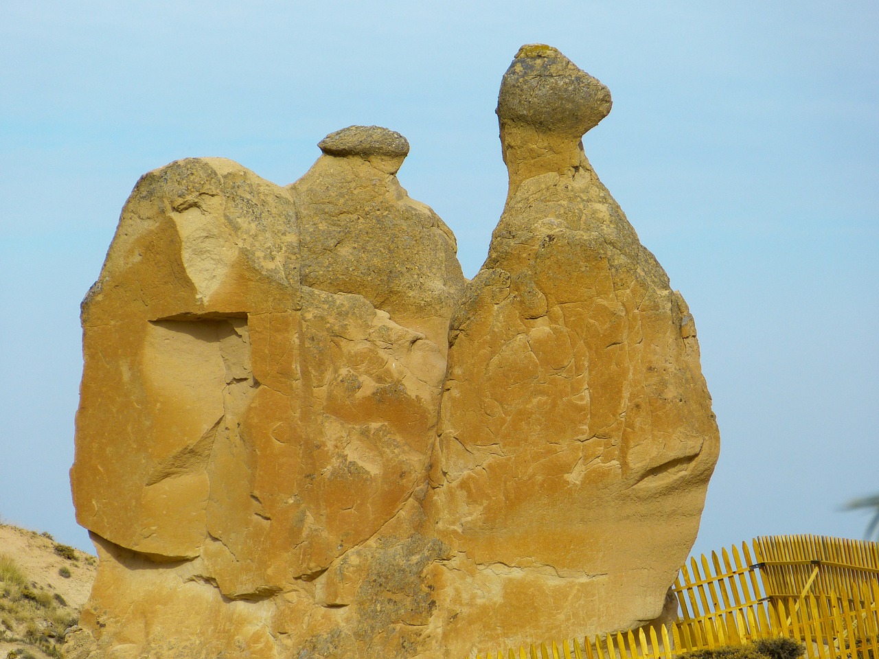 Kupranugaris, Cappadocia, Tufa, Uolienos Formacijos, Turkija, Kraštovaizdis, Rokas, Devent Slėnis, Gamta, Keistas