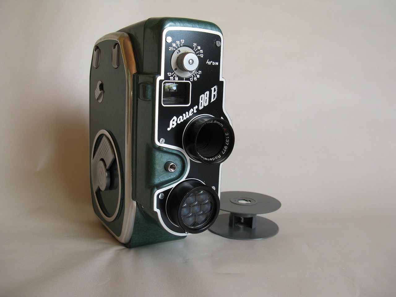 Fotoaparatas, Kino Kamera, Filmas, Objektyvas, Siaura, Senas, 1954, Technologija, Įrašymas, Filmo Formatas