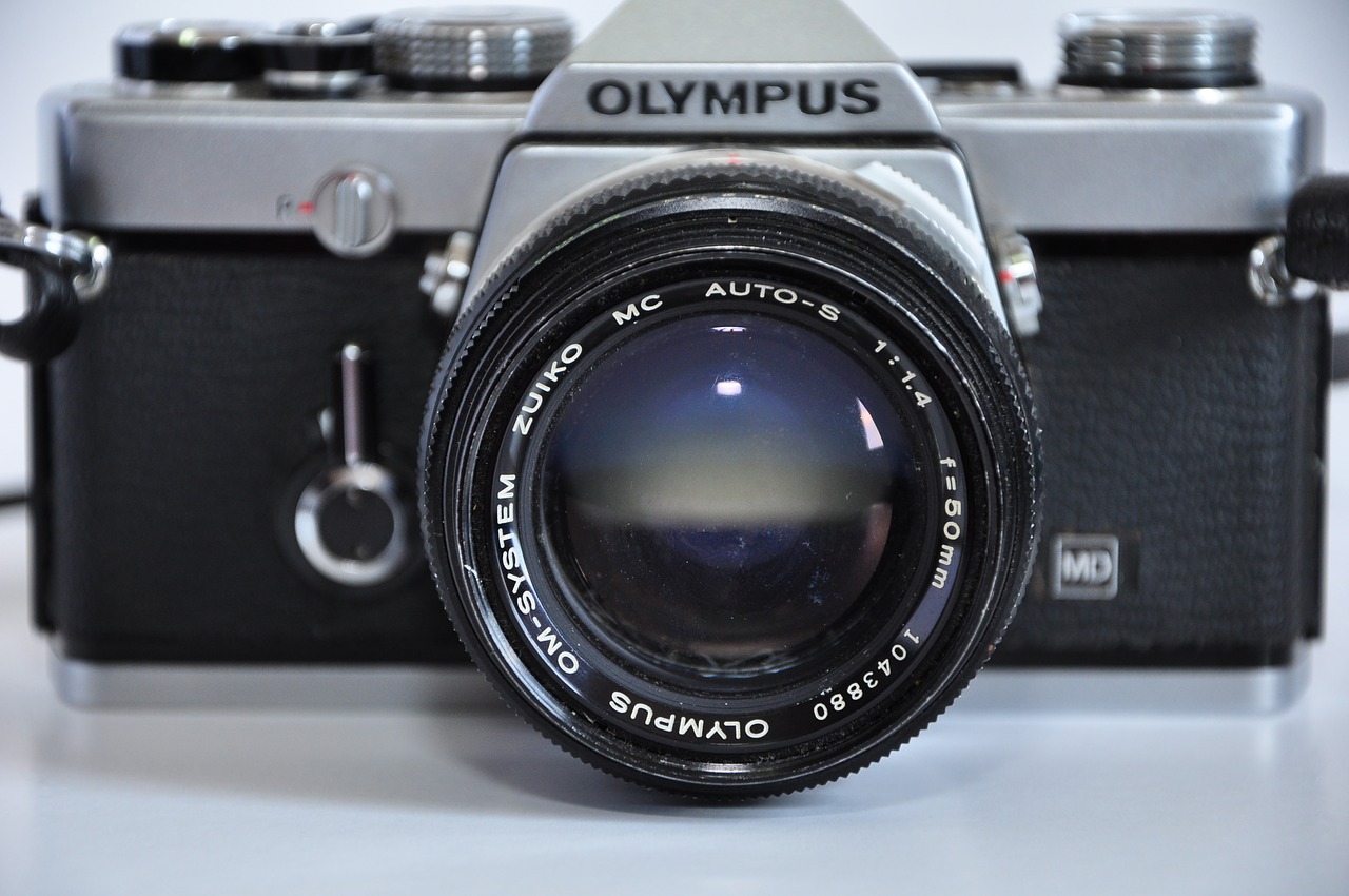 Fotoaparatas, Olympus, Nuotrauka, Vintage, Nemokamos Nuotraukos,  Nemokama Licenzija