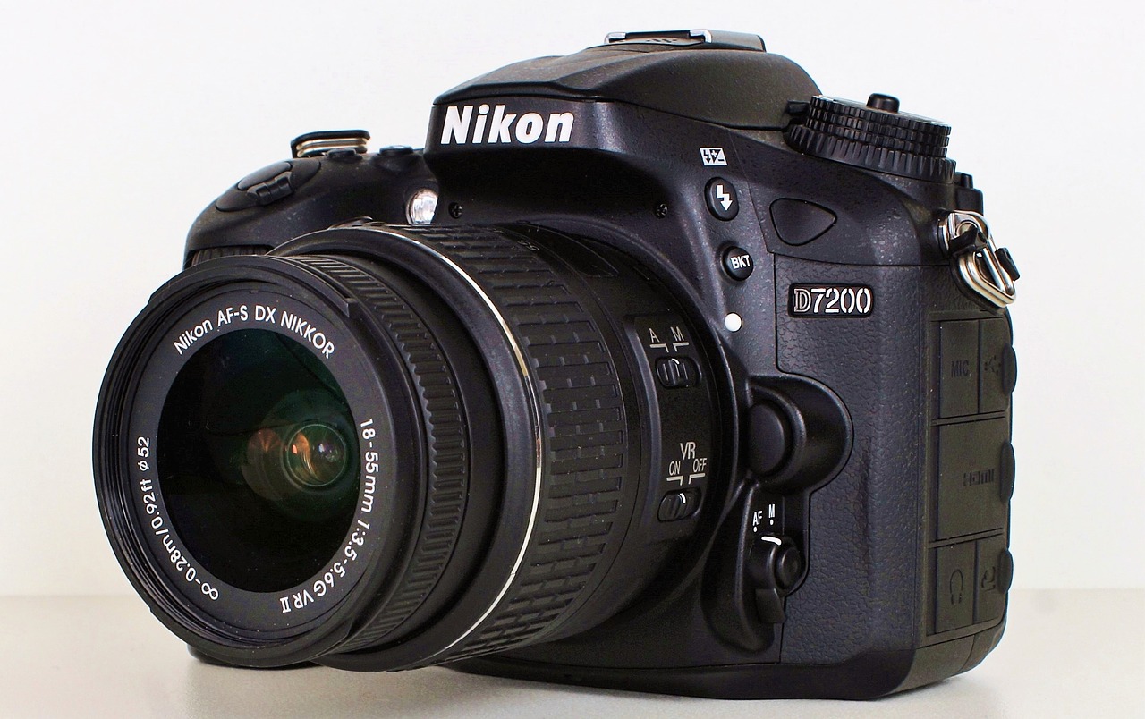 Fotoaparatas, Nikon, Nikon D7200, Senoji Kamera, Fotoaparatas, Fotografija, Blykstė, Skaitmeninis, Skaitmeninė Kamera, Nuotrauka