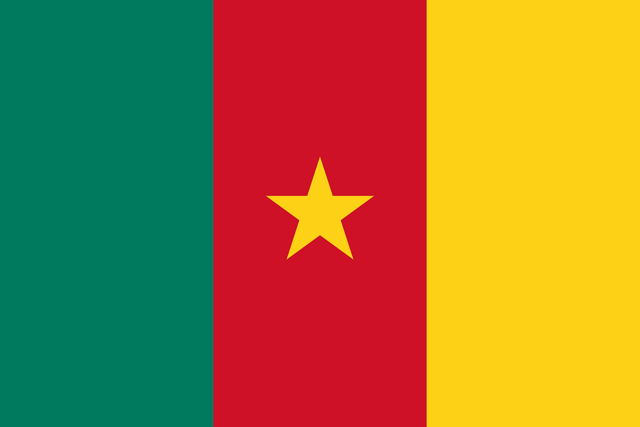 Cameroon, Vėliava, Šalis, Afrika, Nacionalinis, Nemokama Vektorinė Grafika, Nemokamos Nuotraukos,  Nemokama Licenzija