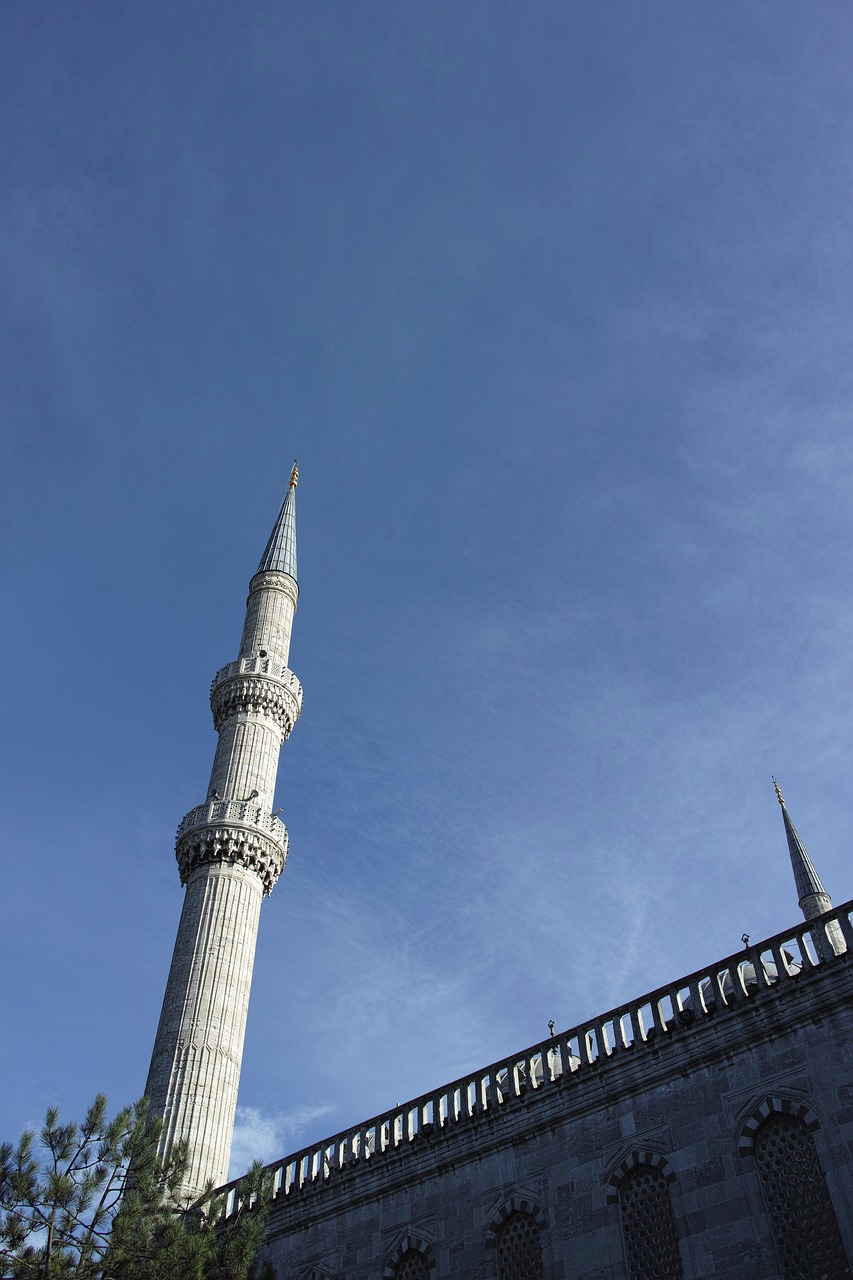 Cami, Minaretas, Istanbulas, Turkija, Architektūra, Religija, Islamas, Minaretai, Miestas, On