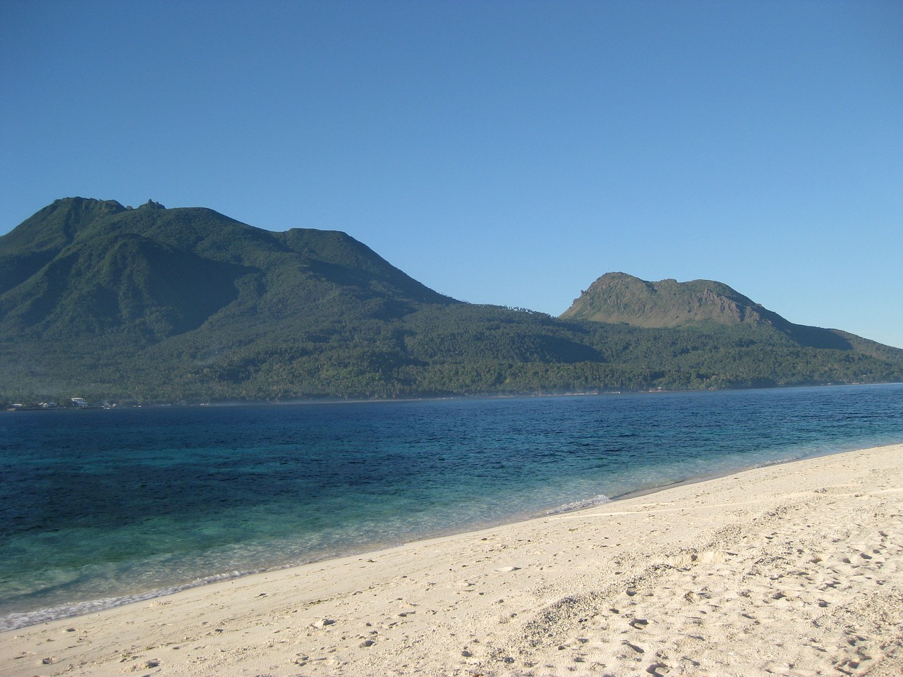 Camiguin, Filipinai, Papludimys, Salos, Balto Smėlio Paplūdimys , Nemokamos Nuotraukos,  Nemokama Licenzija