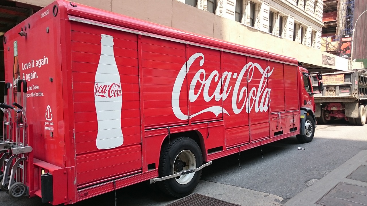 Camion, Raudona, Padidinti, Coca Cola, Nemokamos Nuotraukos,  Nemokama Licenzija