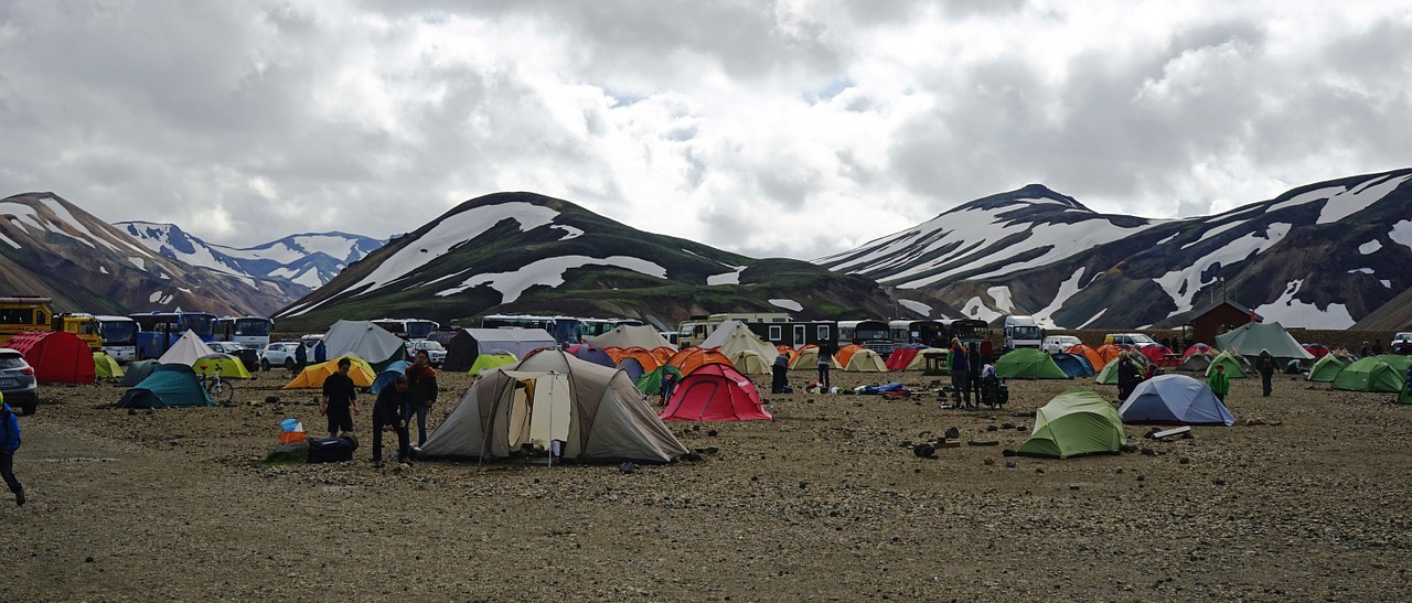 Stovyklavietė, Iceland, Palapinės, Šaltas, Likti, Nuotykis, Nemokamos Nuotraukos,  Nemokama Licenzija