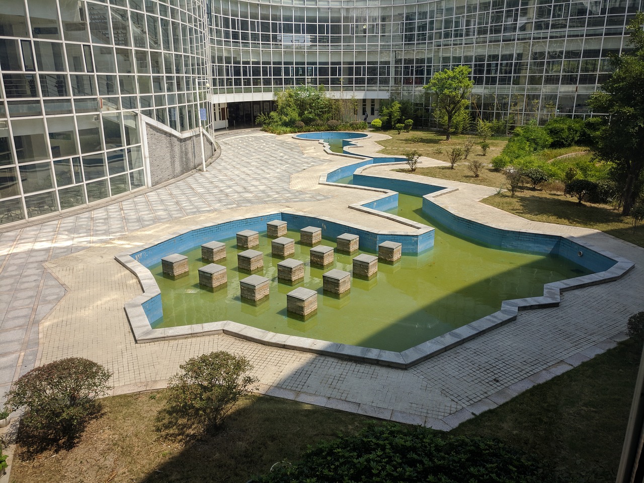 Campus, Guilin Universitetas Elektroninių Technologijų, Biblioteka, Nemokamos Nuotraukos,  Nemokama Licenzija