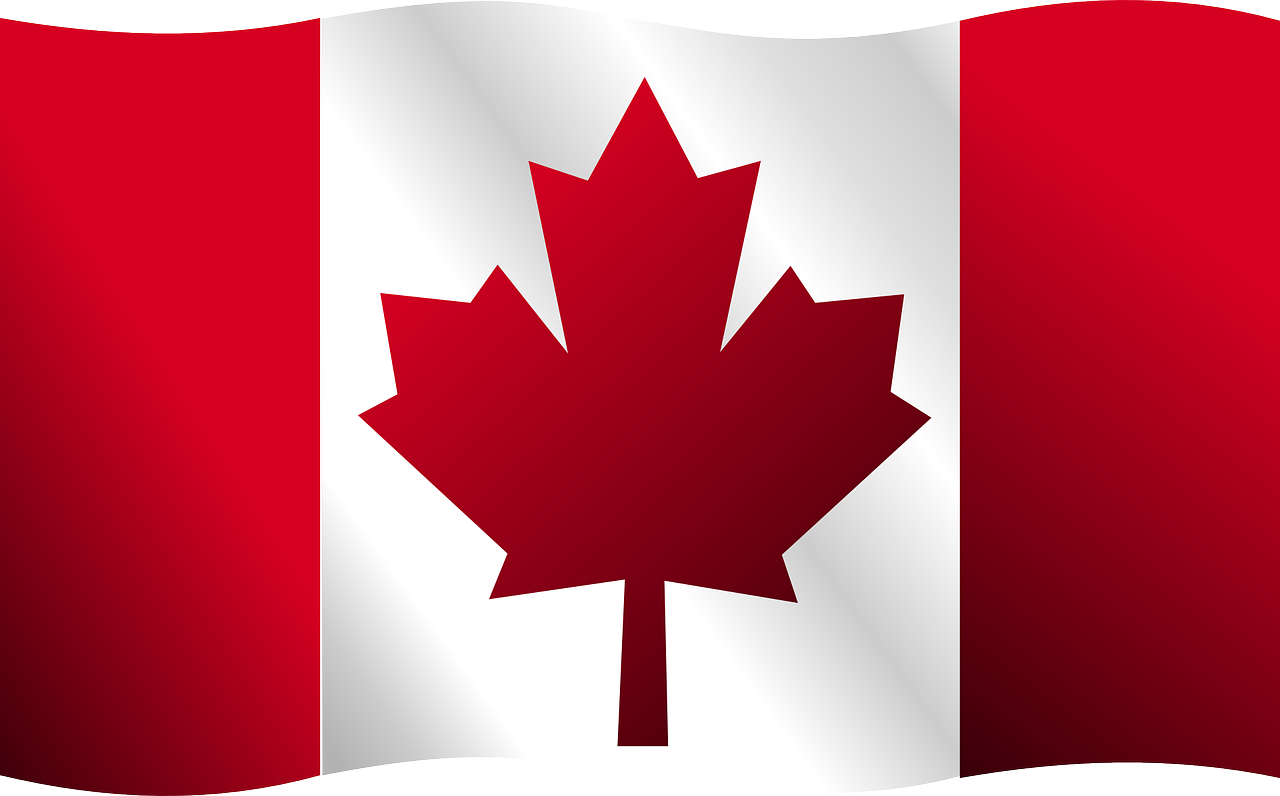 Kanada, Kanados, Šalis, Emblema, Vėliava, Lapai, Klevas, Nemokama Vektorinė Grafika, Nemokamos Nuotraukos,  Nemokama Licenzija