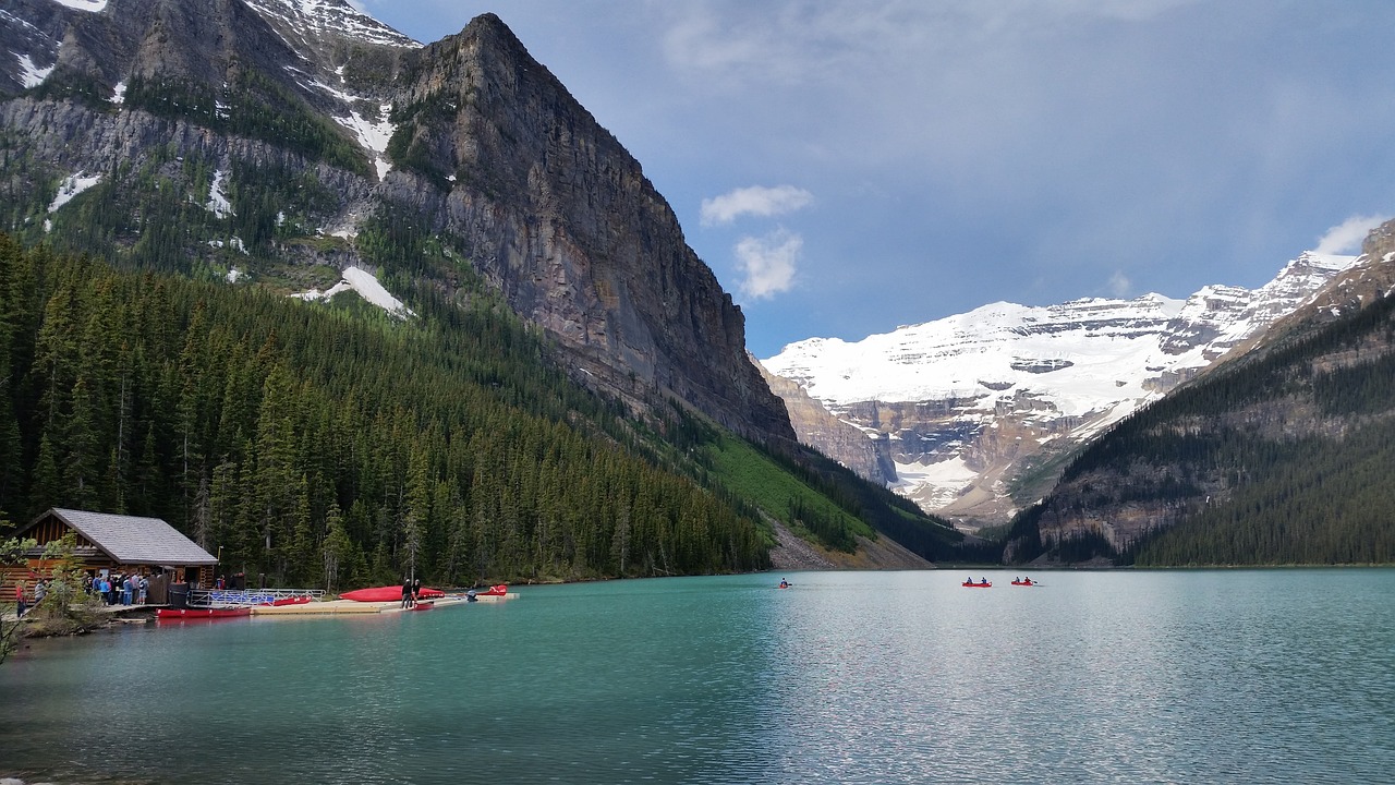 Kanada, Kalnai, Ežeras, Vaizdingas, Banff, Nemokamos Nuotraukos,  Nemokama Licenzija
