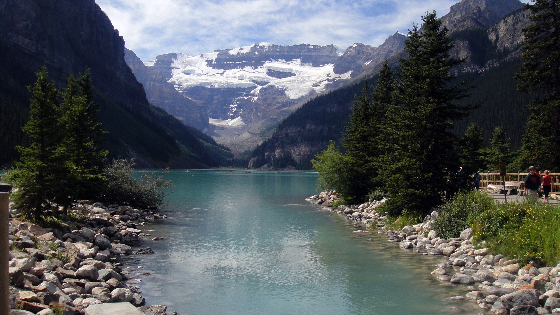 Kanada,  Upė,  Vaizdas,  Ežeras,  Gamta,  Kalnai,  Žmonės,  Atsipalaiduoti,  Plaukiojimas,  Medžiai