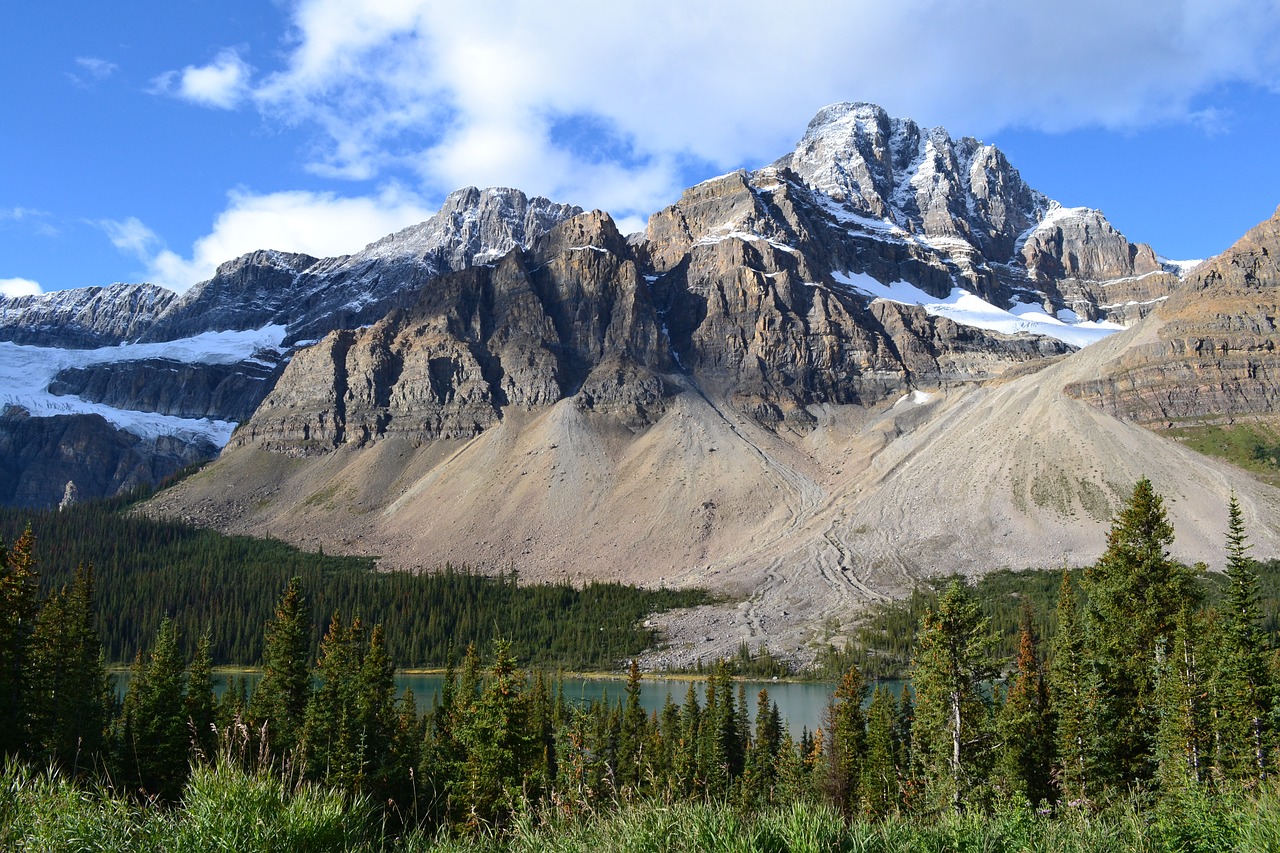 Kanada, Kalnai, Nevado, Kraštovaizdis, Gamta, Miškas, Uolingas, Kalnas, Medžiai, Nemokamos Nuotraukos