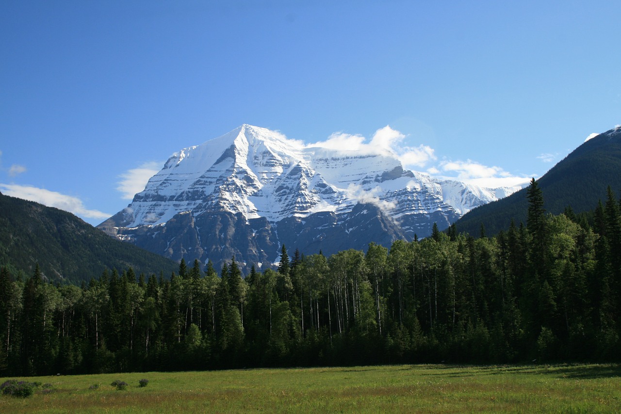 Kanada, Kalnas Robsonas, Uolėti Kalnai, Britų Kolumbija, Nemokamos Nuotraukos,  Nemokama Licenzija