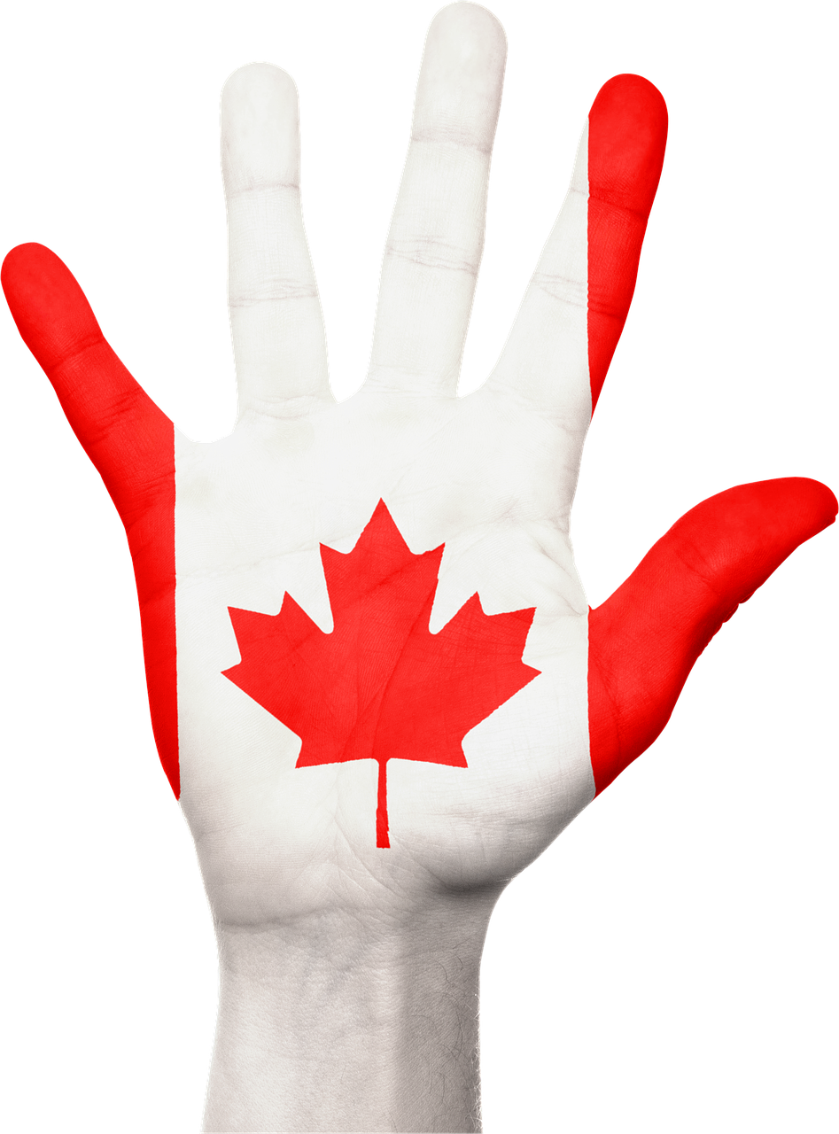 Kanada, Ranka, Vėliava, Šalis, Pasididžiavimas, Patriotizmas, Patriotinis, Kanados, Amerikietis, Simbolis