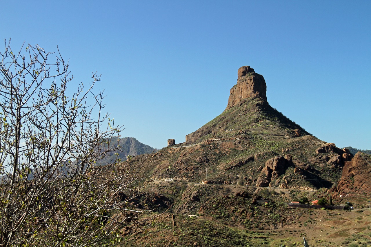 Kanarika, Salos, Gran, Canaria, Ispanija, Kraštovaizdis, Gamta, Vulkaninis, Kalnas, Nemokamos Nuotraukos