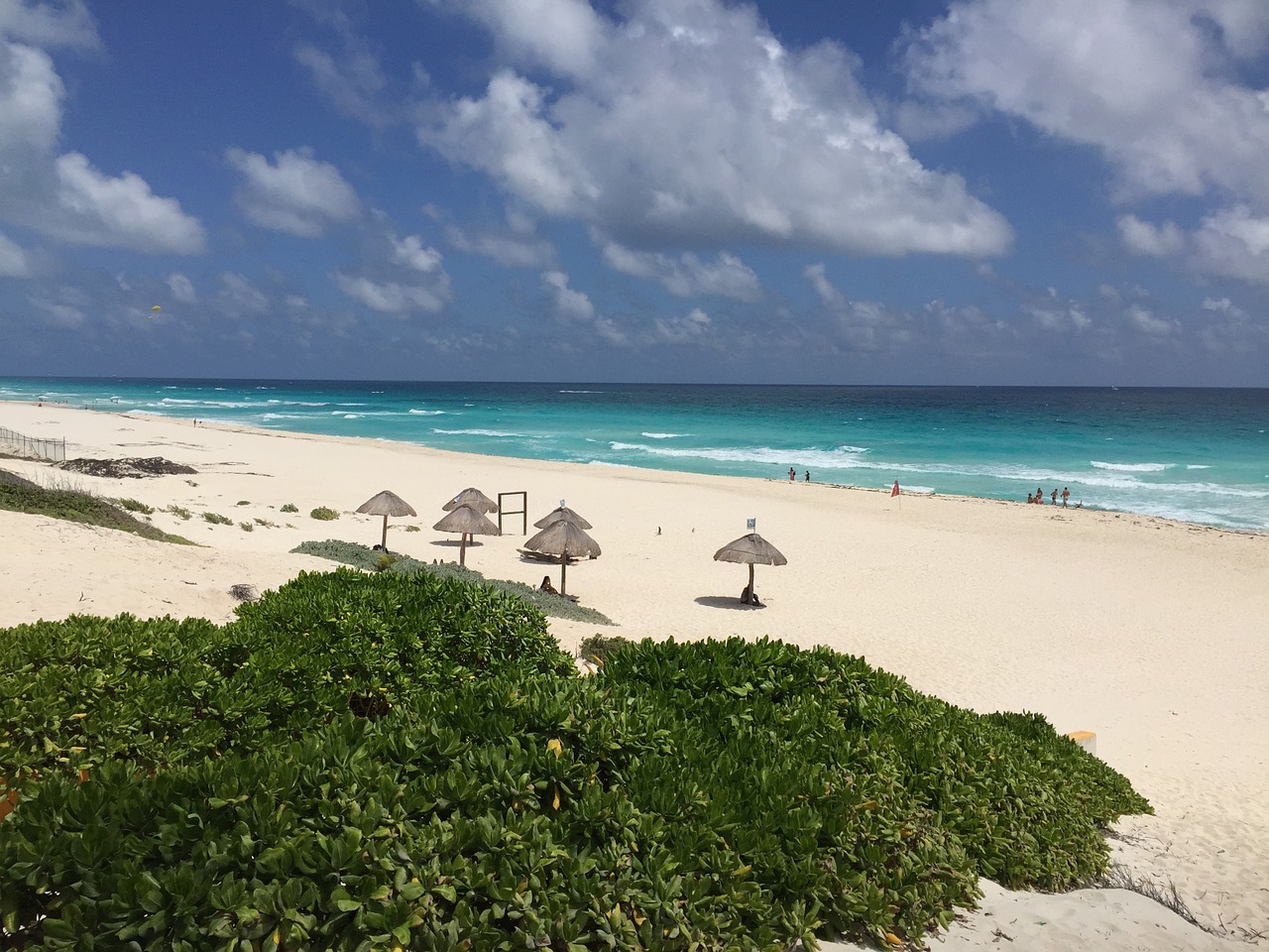 Cancun, Meksika, Papludimys, Delfinų Paplūdimys, Nemokamos Nuotraukos,  Nemokama Licenzija