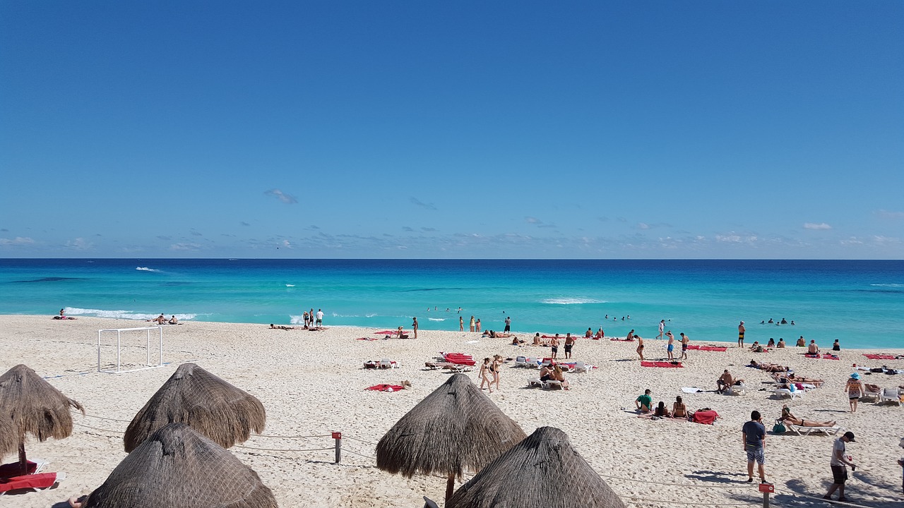 Cancun, Papludimys, Saulė, Smėlis, Šiltas, Nemokamos Nuotraukos,  Nemokama Licenzija