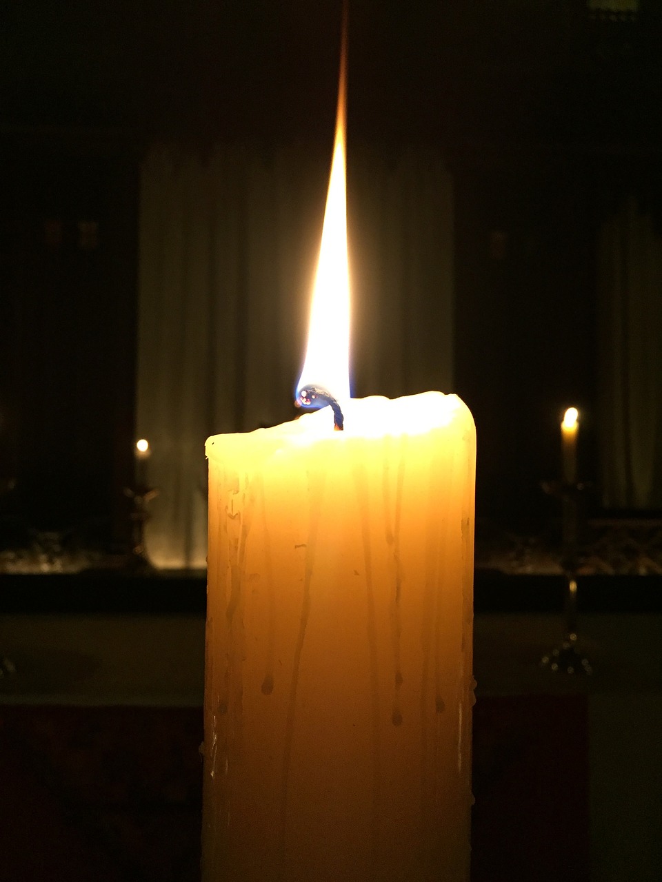 Žvakė, Paschal Žvakė, Velykų Žvakė, Ugnis, Prisikėlimas, Gyvenimas, Šviesa, Bažnyčia, Krikščionybė, Nemokamos Nuotraukos