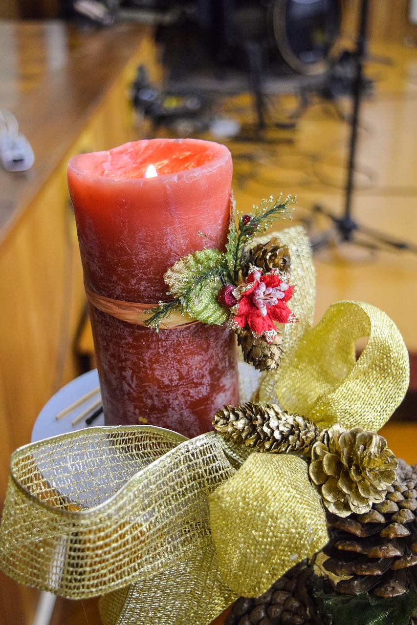 Žvakė, Kalėdos, Ornamentas, Partijos, Linksmų Kalėdų, Gruodžio Mėn ., Kalėdų Šeima, Šventė, Kalėdinis Ornamentas, Apdaila