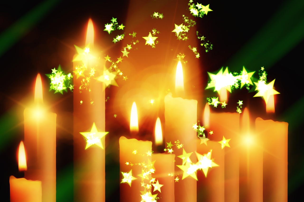 Žvakės, Kalėdos, Festivalis, Atvirukas, Žvakių Šviesa, Šviesa, Vaškas, Žvakidė, Wick, Romantika