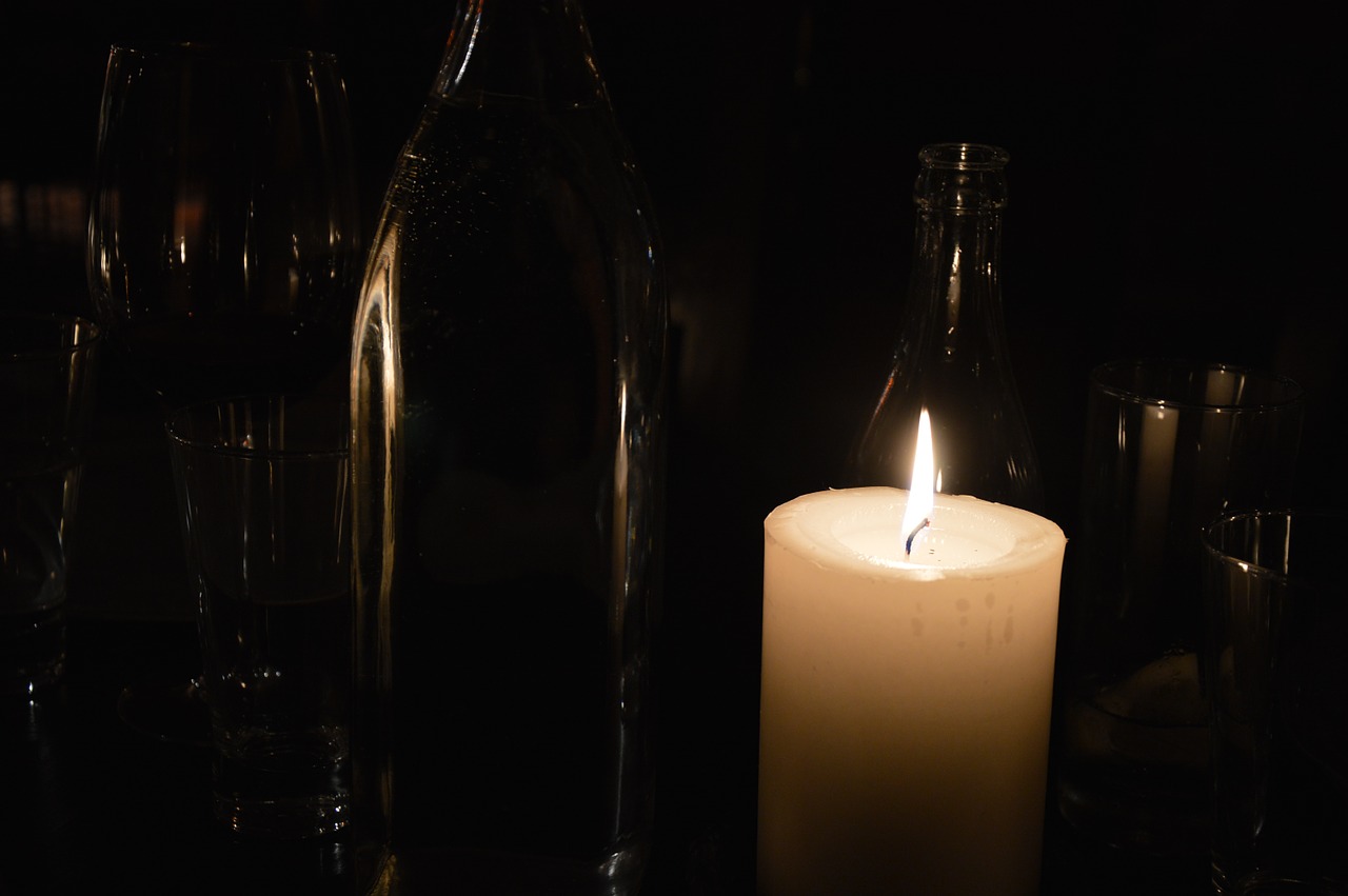 Žvakės, Žemas, Nudegimai, Šviesa, Deginti, Žvakių Vaškas, Stiklas, Buteliai, Nemokamos Nuotraukos,  Nemokama Licenzija