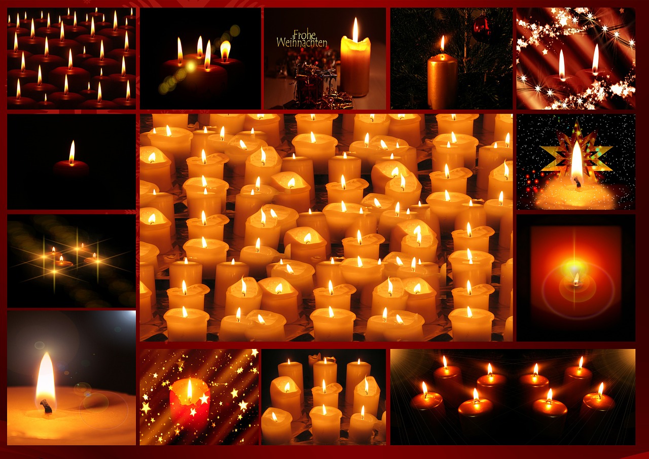 Žvakės, Šviesa, Žibintai, Vakaras, Adventas, Kalėdos, Apdaila, Kūčios, Šventas, Bažnyčia