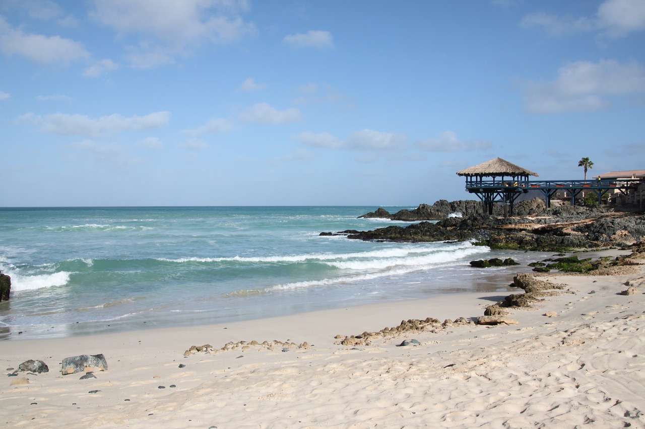 Kapverden,  Boa Vista,  Hotel Marine Beach Resort,  Šiaurės Atlanto,  Surf,  Papludimys,  Atostogos,  Vakarų Afrika, Nemokamos Nuotraukos,  Nemokama Licenzija